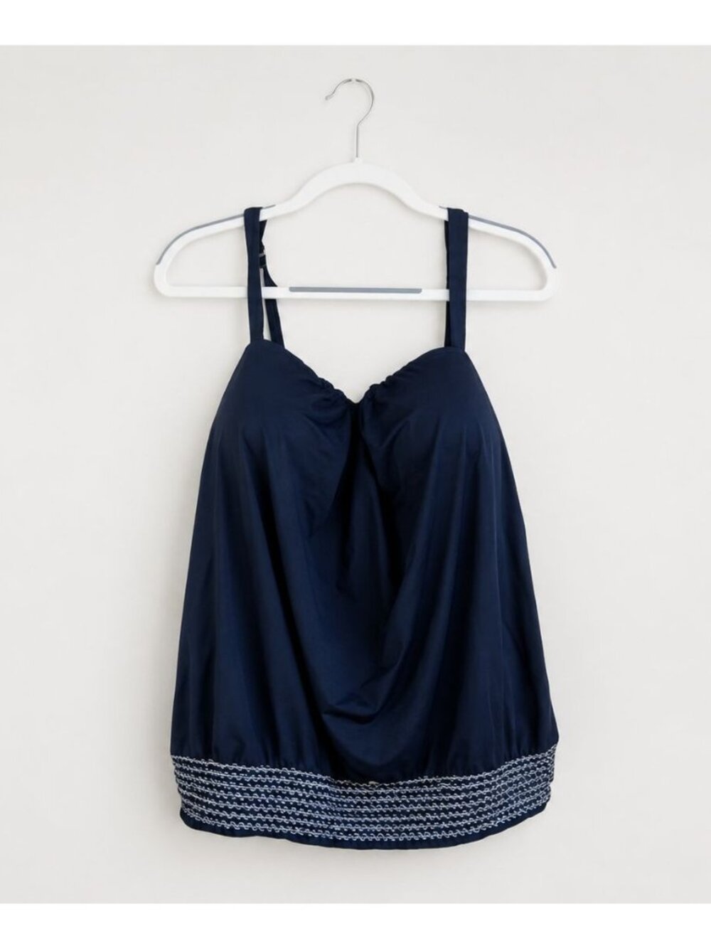 Coco Reef Tankini Top 44DD Bra Sized Black NWT Supportive Swim